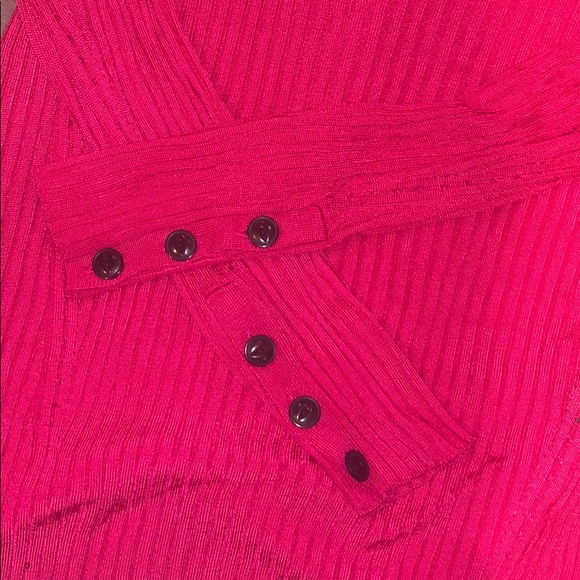 Rag & Bone Hot Pink Pullover - Picture 4 of 4